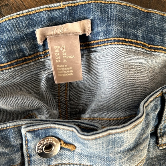 H&M size 24 jeans women’s plus - Picture 2 of 8